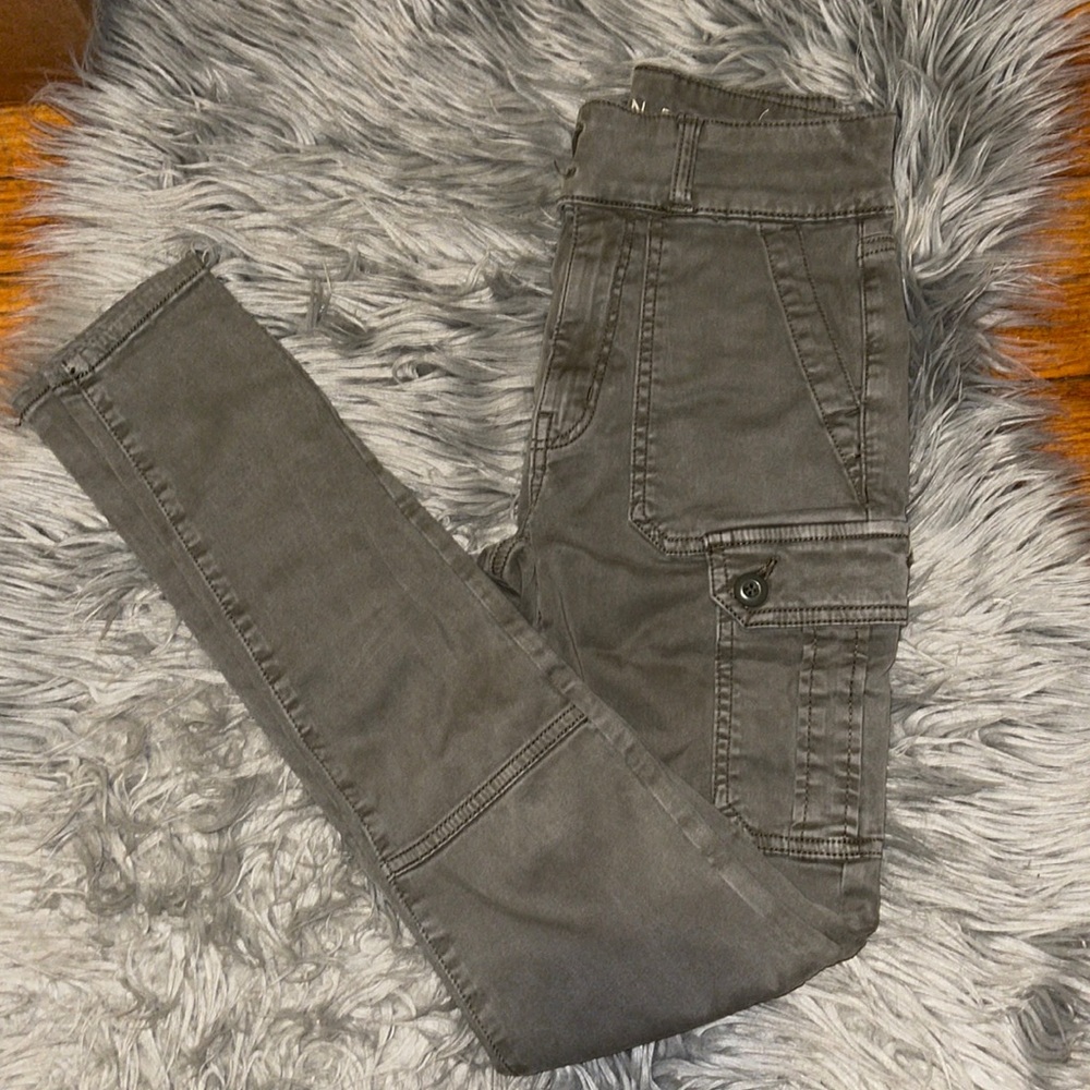 Cargo super hi-rise jeggings